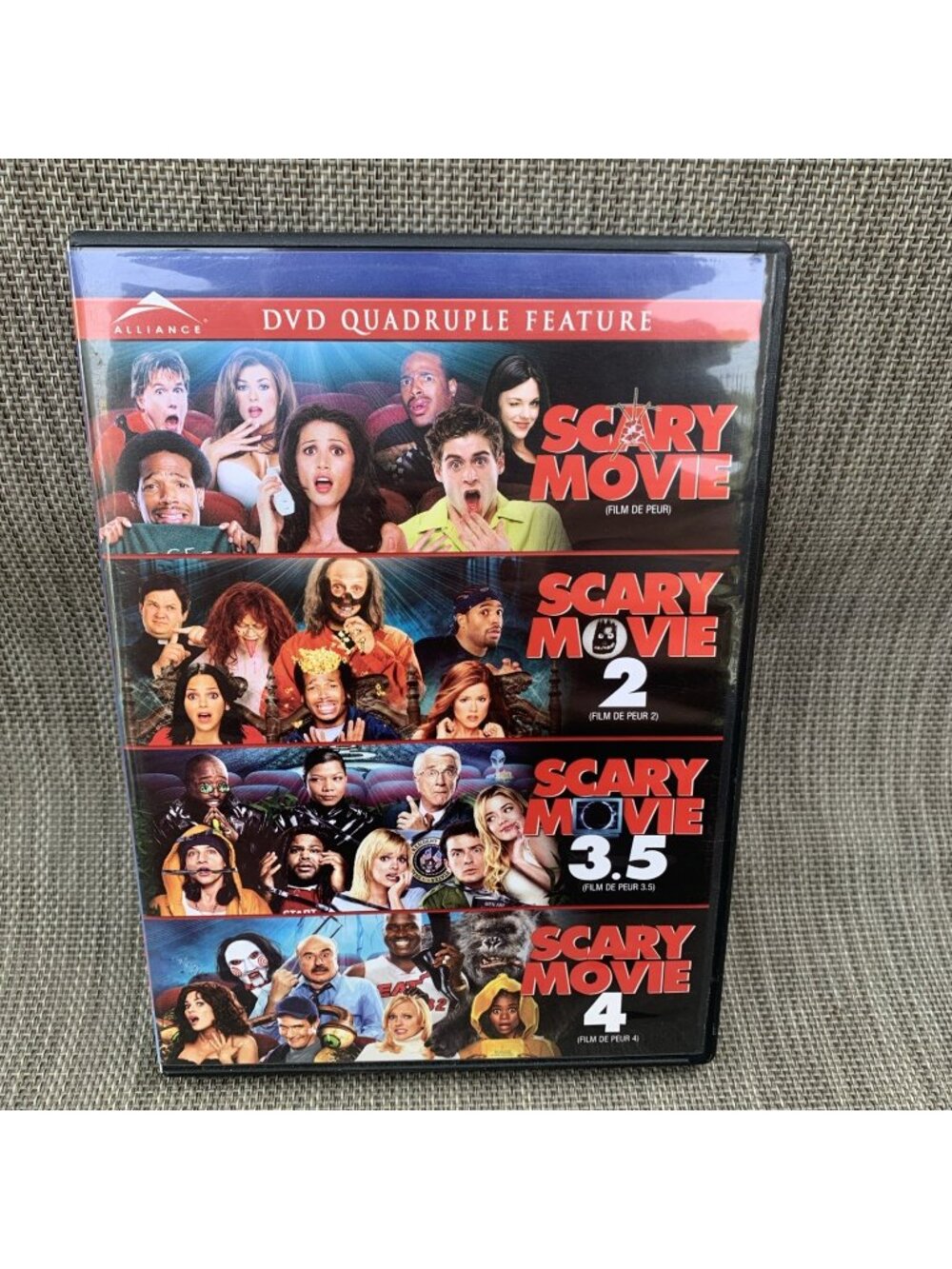 Scary Movie Collection Quadruple Feature - DVD - Canadian - Widescreen 2 3.5 4